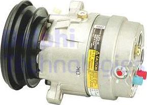 Delphi TSP0155015 - Compressor, air conditioning autospares.lv