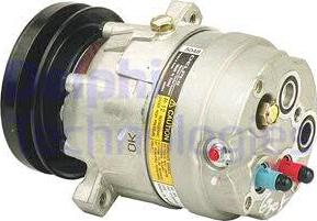 Delphi TSP0155016 - Compressor, air conditioning autospares.lv