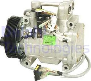 Delphi TSP0155018 - Compressor, air conditioning autospares.lv