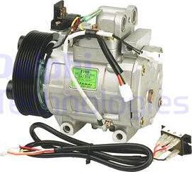 Delphi TSP0155017 - Compressor, air conditioning autospares.lv