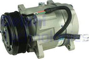 Delphi TSP0155024 - Compressor, air conditioning autospares.lv