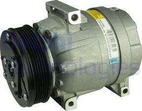 Delphi TSP0155023 - Compressor, air conditioning autospares.lv