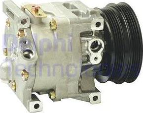 Delphi TSP0155077 - Compressor, air conditioning autospares.lv