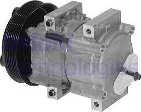 Delphi TSP0155106 - Compressor, air conditioning autospares.lv