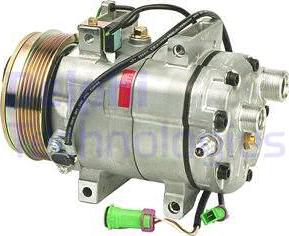 Delphi TSP0155117 - Compressor, air conditioning autospares.lv