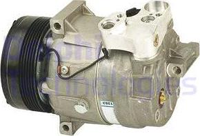 Delphi TSP0155186K - Compressor, air conditioning autospares.lv