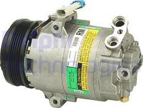 Delphi TSP0155134 - Compressor, air conditioning autospares.lv