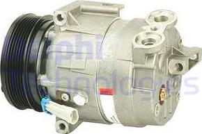 Delphi TSP0155135 - Compressor, air conditioning autospares.lv