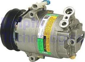 Delphi TSP0155132 - Compressor, air conditioning autospares.lv