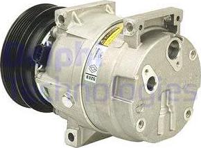 Delphi TSP0155137 - Compressor, air conditioning autospares.lv