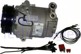 Delphi TSP0155801 - Compressor, air conditioning autospares.lv