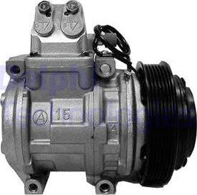 Delphi TSP0155393 - Compressor, air conditioning autospares.lv