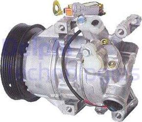 Delphi TSP0155343 - Compressor, air conditioning autospares.lv