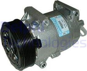 Delphi TSP0155354 - Compressor, air conditioning autospares.lv