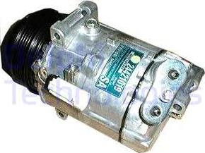 Delphi TSP0155357 - Compressor, air conditioning autospares.lv