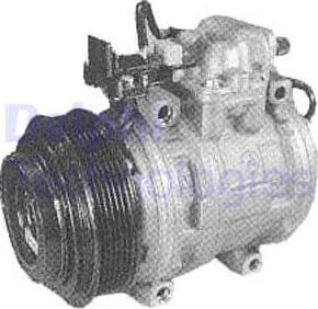 Delphi TSP0155363 - Compressor, air conditioning autospares.lv