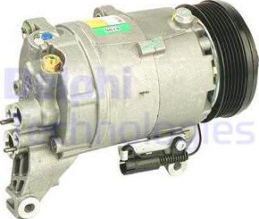 Delphi TSP0155308 - Compressor, air conditioning autospares.lv