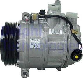 Delphi TSP0155338 - Compressor, air conditioning autospares.lv