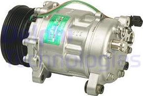 Delphi TSP0155243 - Compressor, air conditioning autospares.lv