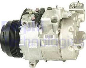 Delphi TSP0155206 - Compressor, air conditioning autospares.lv