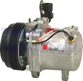 Delphi TSP0155214 - Compressor, air conditioning autospares.lv