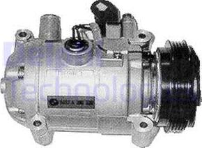 Delphi TSP0155217 - Compressor, air conditioning autospares.lv