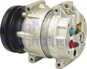 Delphi TSP0155235 - Compressor, air conditioning autospares.lv