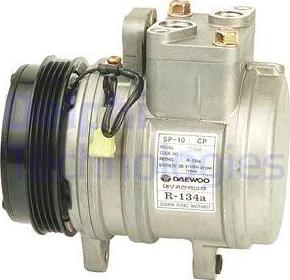 Delphi TSP0155224 - Compressor, air conditioning autospares.lv