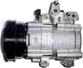 Delphi TSP0155221 - Compressor, air conditioning autospares.lv