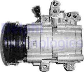 Delphi TSP0155222 - Compressor, air conditioning autospares.lv