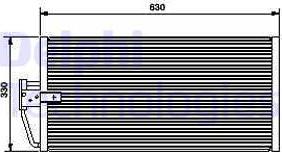 Delphi TSP0225409 - Condenser, air conditioning autospares.lv