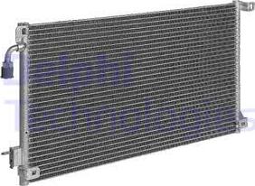 Delphi TSP0225412 - Condenser, air conditioning autospares.lv