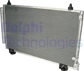 Delphi TSP0225570 - Condenser, air conditioning autospares.lv