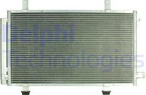Delphi TSP0225695 - Condenser, air conditioning autospares.lv