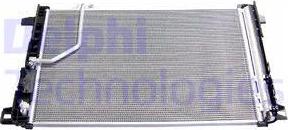 Delphi TSP0225672 - Condenser, air conditioning autospares.lv