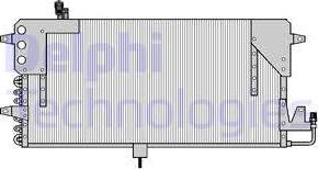 Delphi TSP0225073 - Condenser, air conditioning autospares.lv