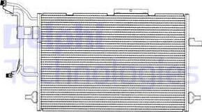 Delphi TSP0225183 - Condenser, air conditioning autospares.lv