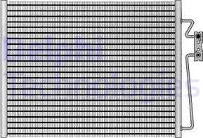 Delphi TSP0225187 - Condenser, air conditioning autospares.lv