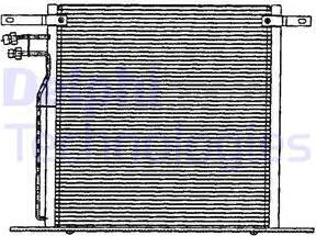 Delphi TSP0225126 - Condenser, air conditioning autospares.lv