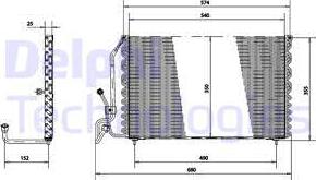 Delphi TSP0225177 - Condenser, air conditioning autospares.lv