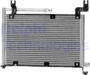 Delphi TSP0225381 - Condenser, air conditioning autospares.lv