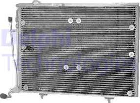 Delphi TSP0225328 - Condenser, air conditioning autospares.lv