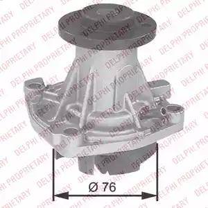 Delphi WP1815 - Water Pump autospares.lv