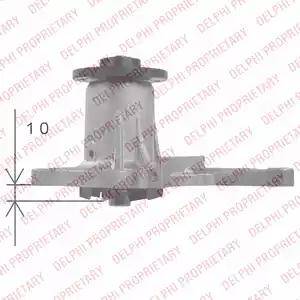 Delphi WP1816 - Water Pump autospares.lv