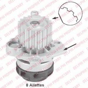 Delphi WP2418 - Water Pump autospares.lv