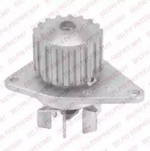 Delphi WP2557 - Water Pump autospares.lv