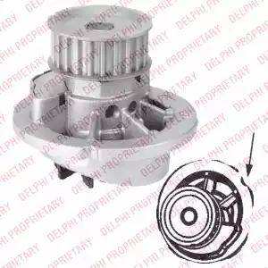 Delphi WP2527 - Water Pump autospares.lv