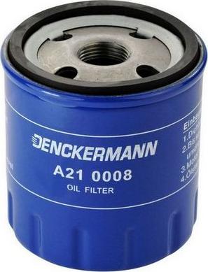 Denckermann A210008 - Oil Filter autospares.lv