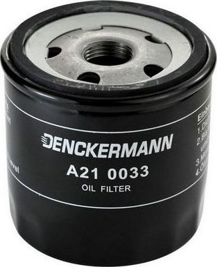 Denckermann A210033 - Oil Filter autospares.lv