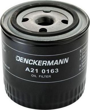 Denckermann A210163 - Oil Filter autospares.lv